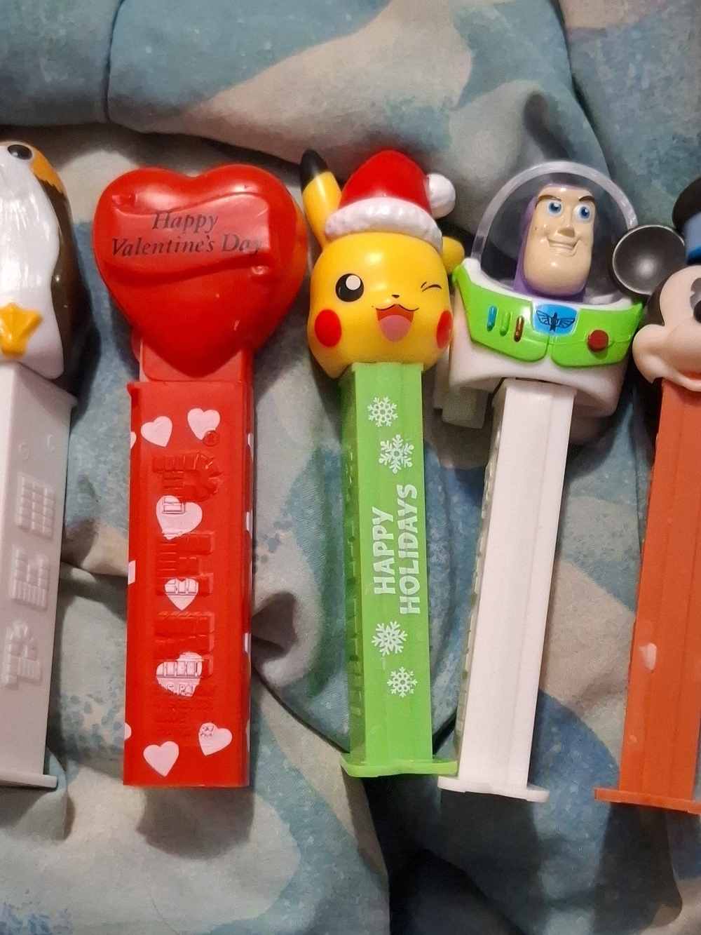 PEz candy dispenser, lot of 5